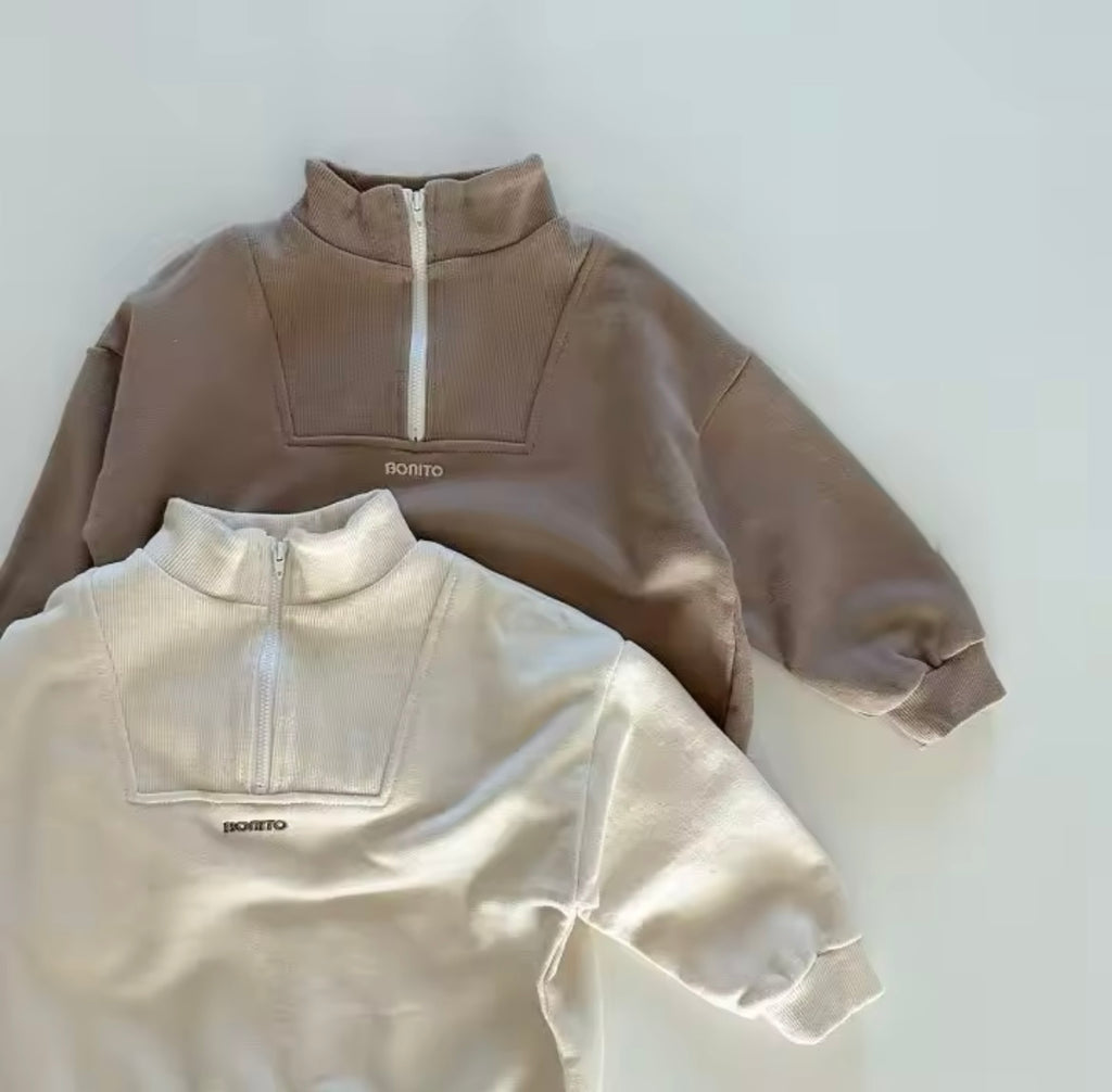 Quarter Zip Coffee