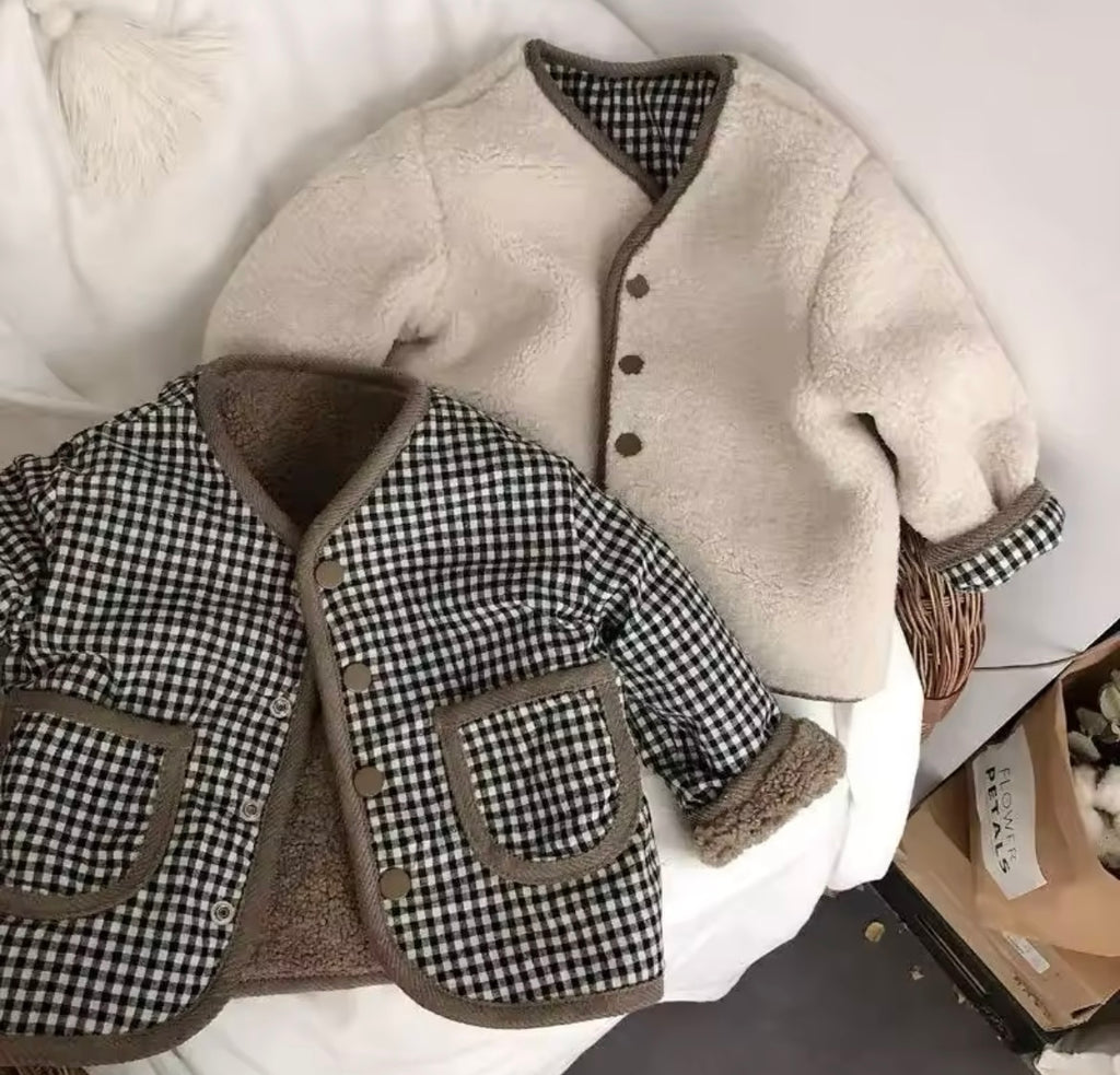 Fleece Jacket Beige