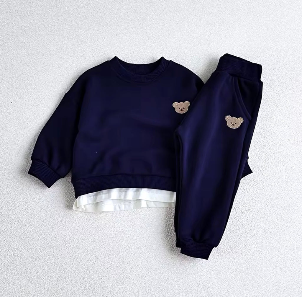 Bear Tracksuit Navy