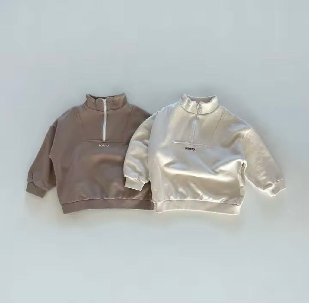 Quarter Zip Coffee